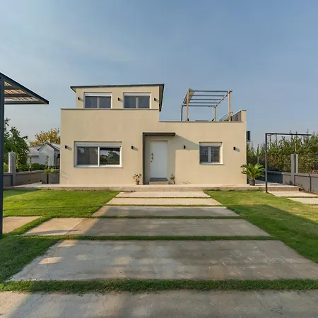 شقة Elonea Villas, Luxury And In Kallikrateia Halkidiki With Garden, Veranda & Bbq