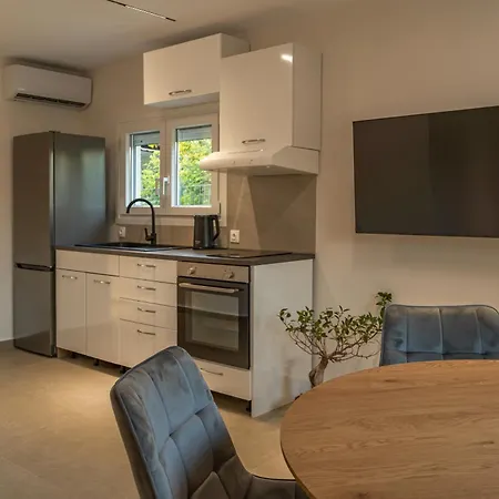 شقة Elonea Villas, Luxury And In Kallikrateia Halkidiki With Garden, Veranda & Bbq Nea Kallikrateia