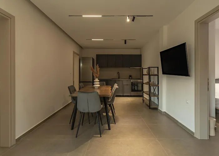 公寓 Elonea Villas, Luxury And In Kallikrateia Halkidiki With Garden, Veranda & Bbq